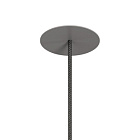 Вывод провода питания для натяжного потолка SPX-CAP-STRETCH-R64-C4 (RAL7045) (Arlight, Металл) Lednikoff