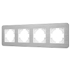 Рамка алюминиевая FRM-AKIRY-AL-4-SR (Arlight, -) Lednikoff