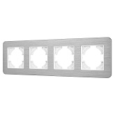 Рамка алюминиевая FRM-AKIRY-AL-4-SR (Arlight, -)