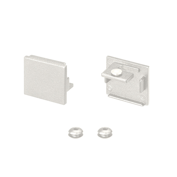 Заглушка SL-LINE-2522 WHITE глухая (Arlight, Металл) Lednikoff