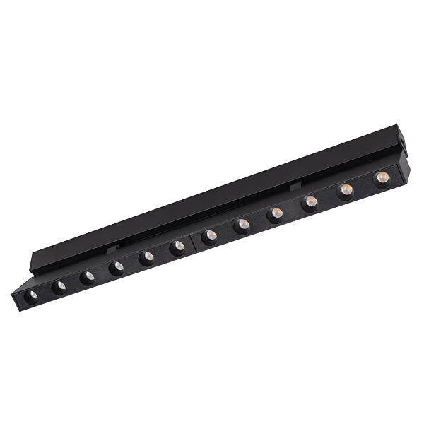 Светильник MAG-DOTS-FOLD-25-S400-12W Warm3000 (BK, 30 deg, 24V) (Arlight, IP20 Металл, 5 лет)