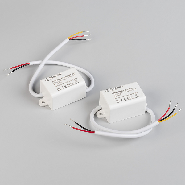 INTELLIGENT ARLIGHT Конвертер ARL-RS485-TTL-WP (5-24V) (IARL, IP65 Пластик, 3 года) Lednikoff