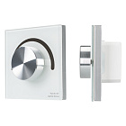 Панель SMART-P90-DIM-G-IN White (230V, Rotary, 2.4G) (Arlight, IP20 Пластик, 5 лет) Lednikoff