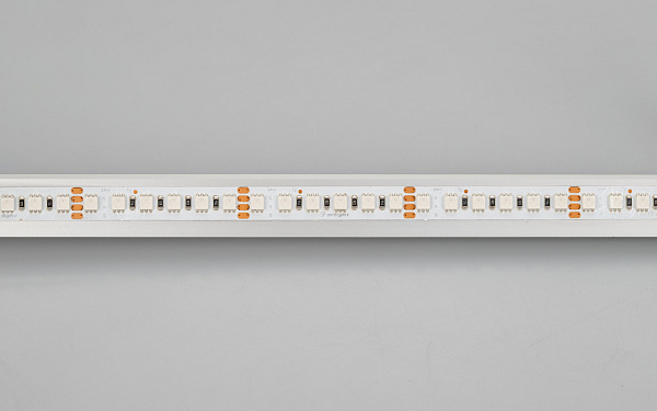 Светодиодная лента RT 2-5000 24V RGB 10mm (4040, 120 LED/m, LUX) (Arlight, 13.2 Вт/м, IP20) Lednikoff