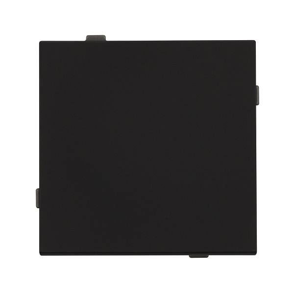 Механизм выключателя одноклавишный проходной SWT-TENDO-MKP1-SFPL-BK (230V, 10A) (Arlight, Матовый черный) Lednikoff