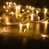 Светодиодная гирлянда ARD-STRING-HOME-5000-CLEAR-50LED-STD WARM (230V, 3.5W) (Ardecoled, IP20)