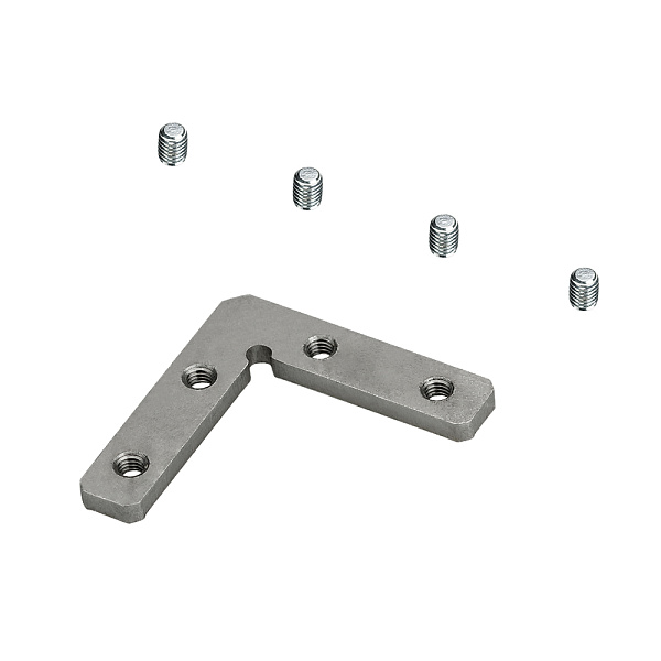 Соединитель ALU-90HOR угловой горизонтальный (Arlight, Металл) Lednikoff