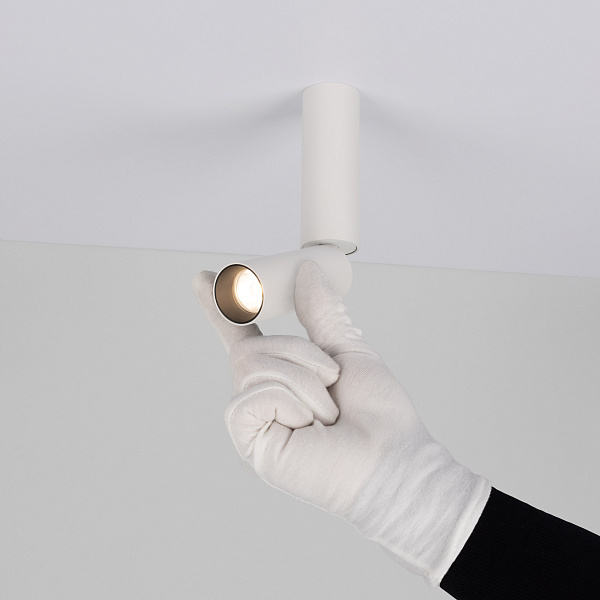 Светильник SP-NUANCE-SURFACE-FLAP-R35-7W Warm3000 (WH, 36 deg, 230V) (Arlight, IP40 Металл, 5 лет) Lednikoff