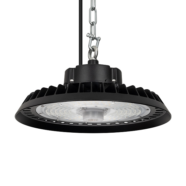Светильник SP-ARIVA-MOTION-R300-150W White5000 (BK, 60 deg, 230V) (Arlight, IP65 Металл, 5 лет) Lednikoff