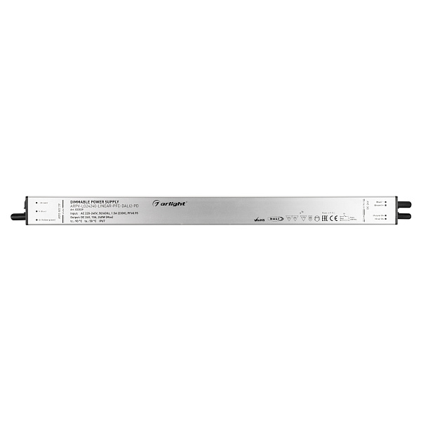 Блок питания ARPV-LG24240-LINEAR-PFC-DALI2-PD (24V, 10A, 240W) (Arlight, IP67 Металл, 5 лет) Lednikoff