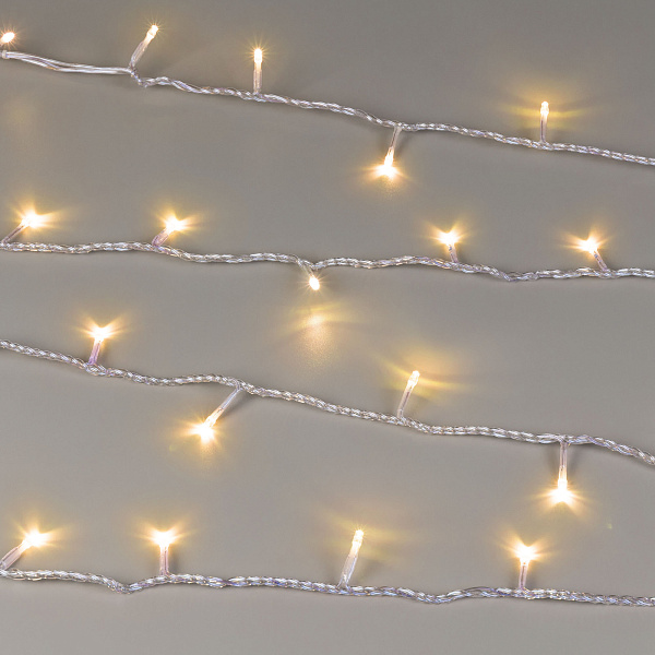 Светодиодная гирлянда ARD-STRING-HOME-5000-CLEAR-50LED-STD WARM (230V, 3.5W) (Ardecoled, IP20) Lednikoff