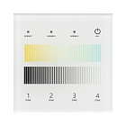 INTELLIGENT ARLIGHT Сенсорная панель SMART-DALI-301-11-4G-3SC-DT8 Белая (230V, встраиваемая, 2.4G) (IARL, IP20 Пластик, 5 лет) Lednikoff