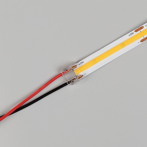 Коннектор COB-MONO-10mm-2pin-STW (Arlight, Прозрачный) Lednikoff
