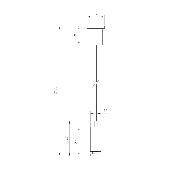 Подвес SL-COMFORT (Arlight, Металл) Lednikoff