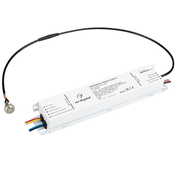 Блок аварийного питания ARJ-EMG-8W-INT (60-180V, 1.5H, LiFePO4) (Arlight, IP20 Металл, 5 лет) Lednikoff