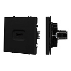 ARL NOBE Розетка HDMI софт-тач черный оникс SCT-MHD1-SFPL-BK (Arlight, -) Lednikoff