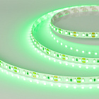 Светодиодная лента RT-A120-8mm 12V Green (9.6 W/m, IP20, 2835, 5m) (Arlight, Открытый) Lednikoff