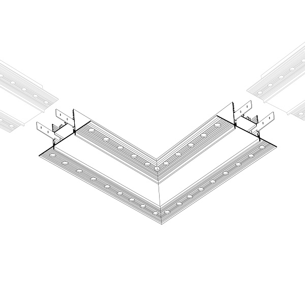 Угол SL-LINIA45-FANTOM (Arlight, Металл) Lednikoff