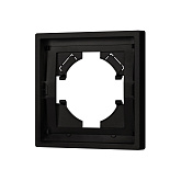 Рамка пластиковая FRM-TENDO-SFPL-1-BK (Arlight, Матовый черный)