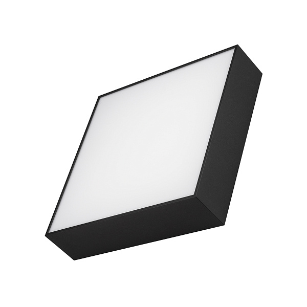 Светильник SP-QUADRO-S250x250-25W Day4000 (BK, 120 deg, 230V) (Arlight, IP40 Металл, 3 года) Lednikoff