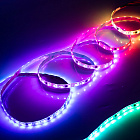 Светодиодная лента SPI-5000SE-5060-60 12V Cx3 RGB-Auto (10mm, 13.2W/m, IP65) (Arlight, Закрытый, IP65) Lednikoff