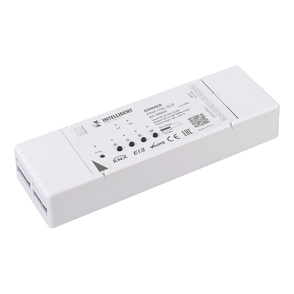 INTELLIGENT ARLIGHT Диммер KNX-104-SUF (12-36V, 4x5A) (IARL, IP20 Пластик, 2 года) Lednikoff