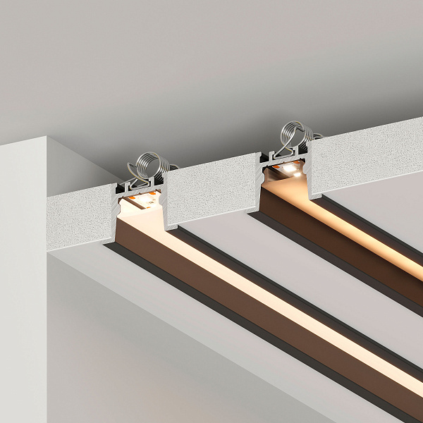 Профиль SL-COMFORT-2316-F-2000 ANOD BLACK (Arlight, Алюминий) Lednikoff