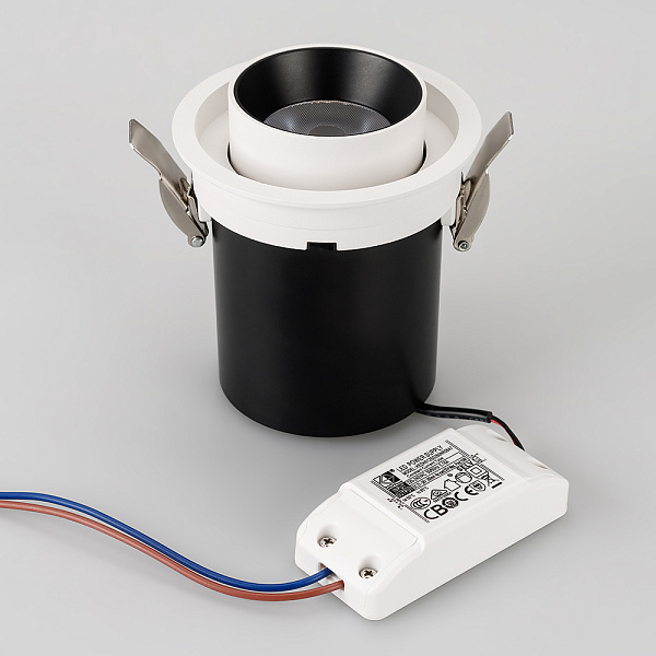 Светильник LGD-PULL-R100-10W Warm3000 (WH, 20 deg) (Arlight, IP20 Металл, 3 года) Lednikoff