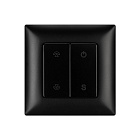 INTELLIGENT ARLIGHT Кнопочная панель SMART-RF-801-22-1G-DIM-SUF Black (3V, 2.4G) (IARL, IP20 Пластик, 5 лет) Lednikoff