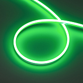 Светодиодная лента герметичная HALO-SIDE-A168-6x13mm 24V Green (10 W/m, IP67, 2835, 5m) (Arlight, Силикон)