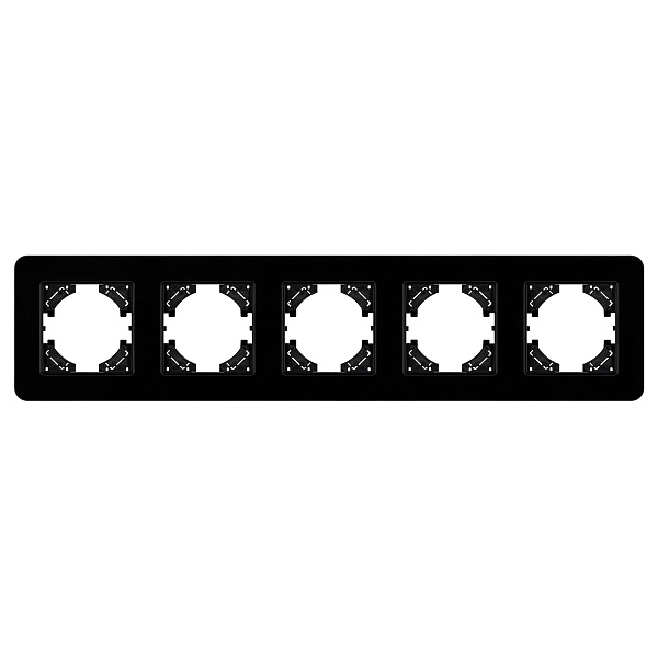 Рамка стеклянная FRM-OMALI-GS-5-BK (Arlight, -) Lednikoff