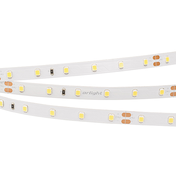 Светодиодная лента RT 2-5000 24V Warm2700 (2835, 300 LED, PRO) (Arlight, 7.2 Вт/м, IP20) Lednikoff
