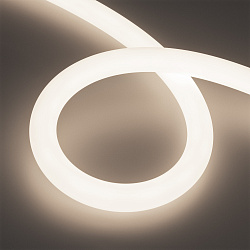 Светодиодная лента герметичная MOONLIGHT-TOP-A336-D30mm 24V Day4000 (14.4 W/m, IP65, 5m, wire x1) (Arlight, Вывод прямой, 3 года)