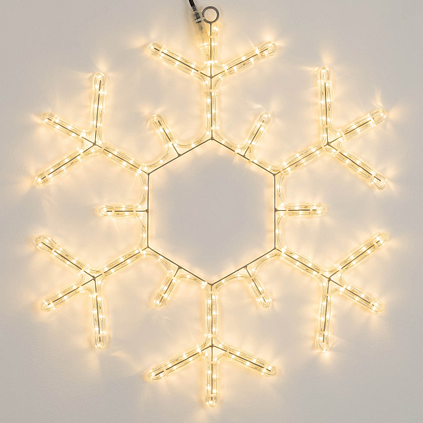 Фигура светодиодная ARD-SNOWFLAKE-M5-600x600-360LED Warm (230V, 20W) (Ardecoled, IP65) Lednikoff