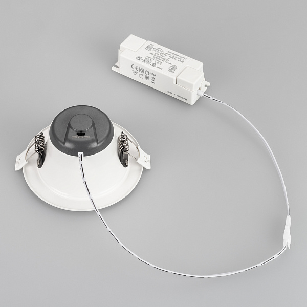 Светильник IM-STORM-R115-10W Day4000-MIX (WH, 80 deg, 230V) (Arlight, IP20 Металл, 3 года) Lednikoff