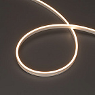 Светодиодная лента герметичная MOONLIGHT-SIDE-A168-04x10mm 24V Warm3000 (7.2 W/m, IP65, 0.5m, wire x1) (Arlight, Образец)