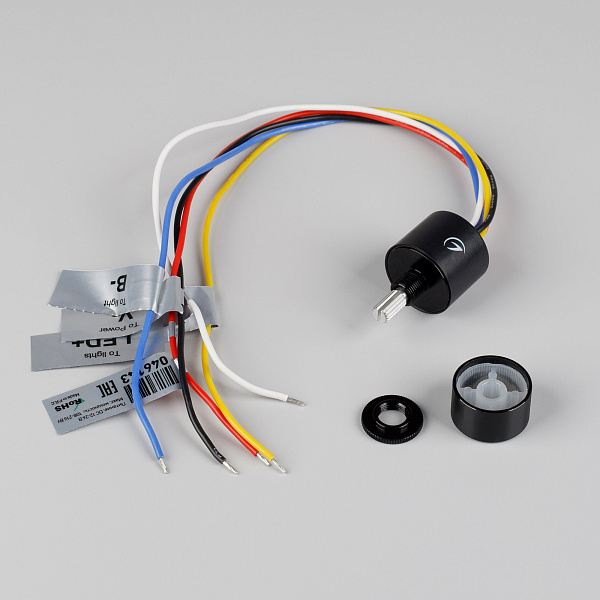 Диммер SR-NAVE-R24-3CH-BK (12-24V, 108-216W, RGB) (Arlight, IP65 Пластик, 2 года) Lednikoff