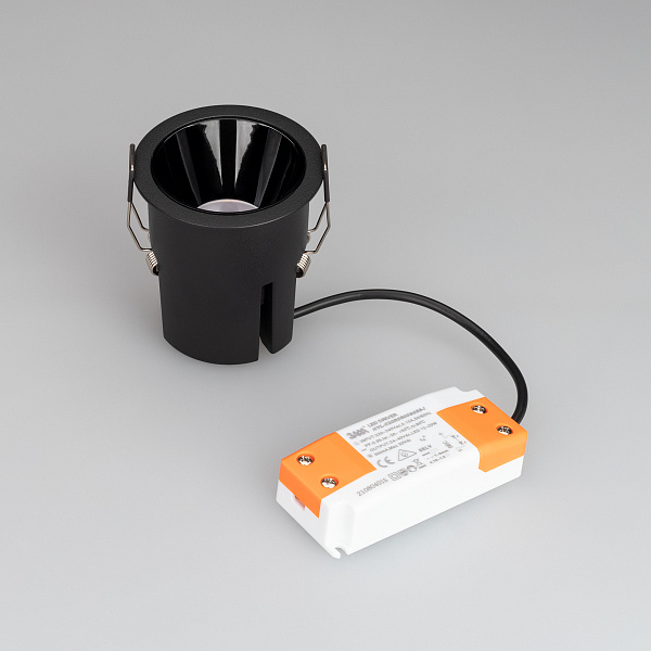 Светильник MS-ATLAS-BUILT-R72-20W Warm3000 (BK-BK, 30 deg, 230V) (Arlight, IP20 Металл, 5 лет) Lednikoff
