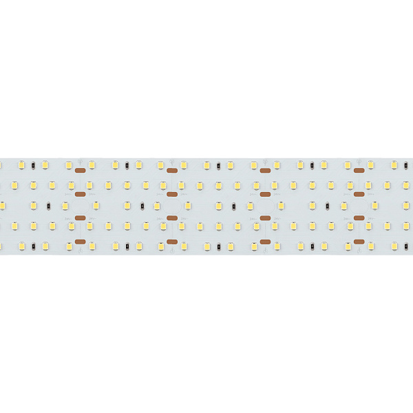 Светодиодная лента S2-2500 24V Warm 2700K 52mm (2835, 420 LED/m, LUX) (Arlight, 30 Вт/м, IP20) Lednikoff