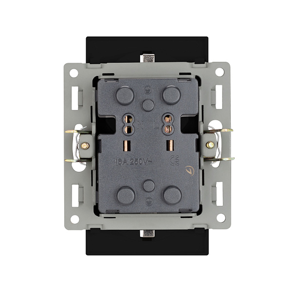 Механизм электрической розетки SCT-MEUD-PL-BK (250V, 16A) (Arlight, -) Lednikoff