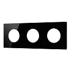 Рамка стеклянная FRM-GLARE-GC-3-BK (Arlight, -) Lednikoff