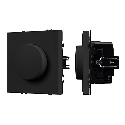 Механизм светорегулятора SWT-NOBE-DLR-SFPL-BK (250V, 300W) (Arlight, Черный оникс)