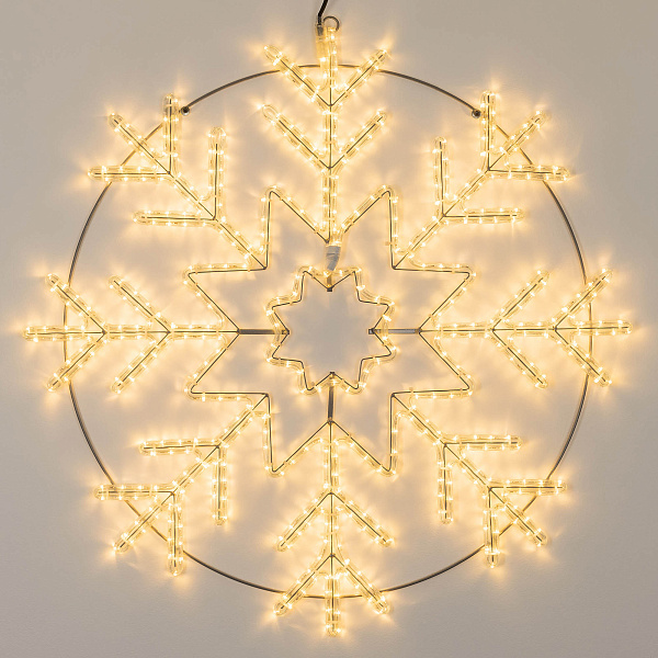 Фигура светодиодная ARD-SNOWFLAKE-M8-950x950-540LED Warm (230V, 33W) (Ardecoled, IP65) Lednikoff