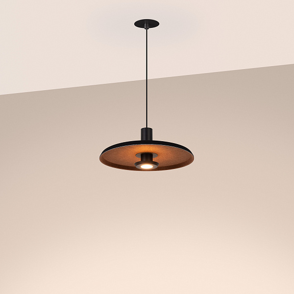 Светильник SP-KOTARO-R350-12W Warm2700 (BK-CF, 36 deg, 230V, TRIAC) (Arlight, IP20 Фетр, 3 года)