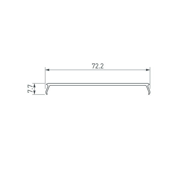 Экран W70-S-2500 OPAL (Arlight, Пластик) Lednikoff