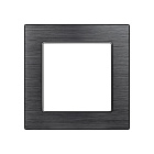 Рамка алюминиевая FRM-PRESTO-ALS-1-BK (Arlight, -) Lednikoff