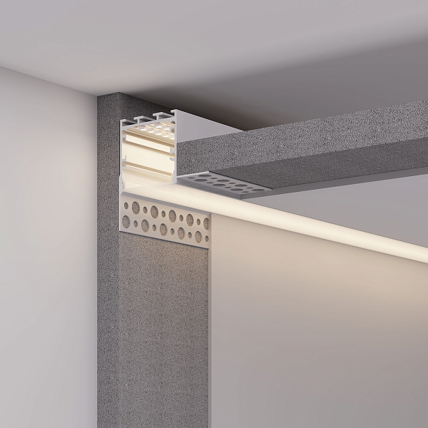 Профиль LINIA32-FANTOM-EDGE-2000 ANOD (Arlight, Алюминий) Lednikoff