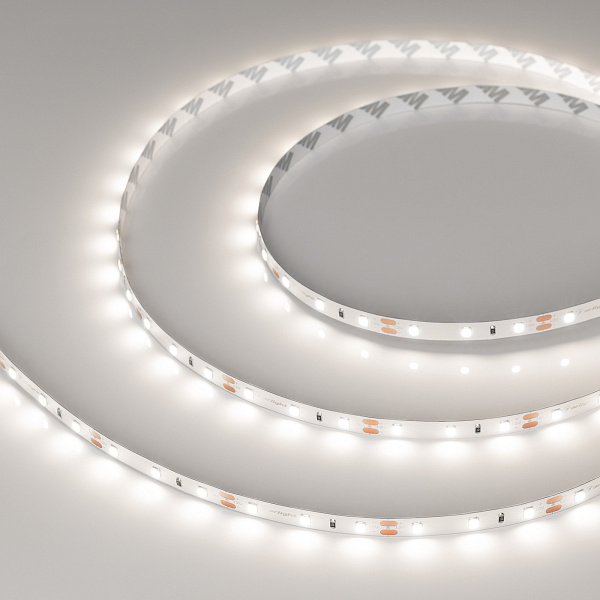 Светодиодная лента RT-A60-8mm 12V Day4000 (2 W/m, IP20, 2835, 50m) (Arlight, -) Lednikoff