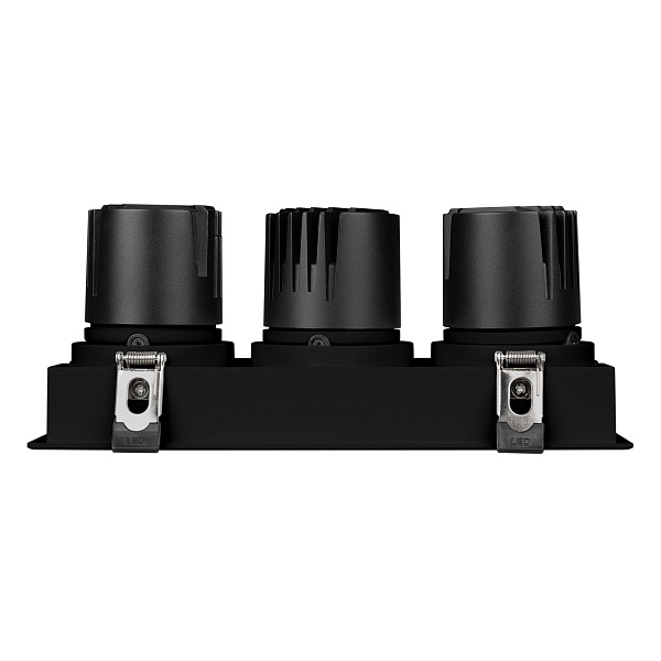 Светильник MS-FLOW-BUILT-S230x85-3x6W Day4000 (BK, 38 deg, 230V) (Arlight, IP20 Металл, 5 лет) Lednikoff