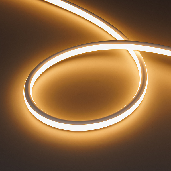 Светодиодная лента герметичная WAVE-TOP-A560-18x15mm 24V Warm2700 (10 W/m, IP54, 5m, wire x1) (Arlight, Вывод прямой, 3 года)